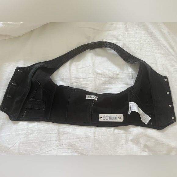 NWT ROLLAs Black Denim Vest - Picture 4 of 7